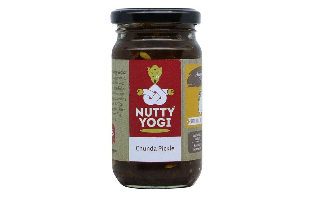 Nutty Yogi Chunda Pickle    Glass Jar  250 grams